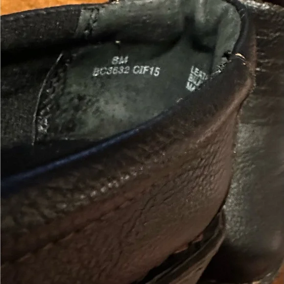 B.O.C Born Concept. Womens 8. Black leather upper - Picture 9 of 11